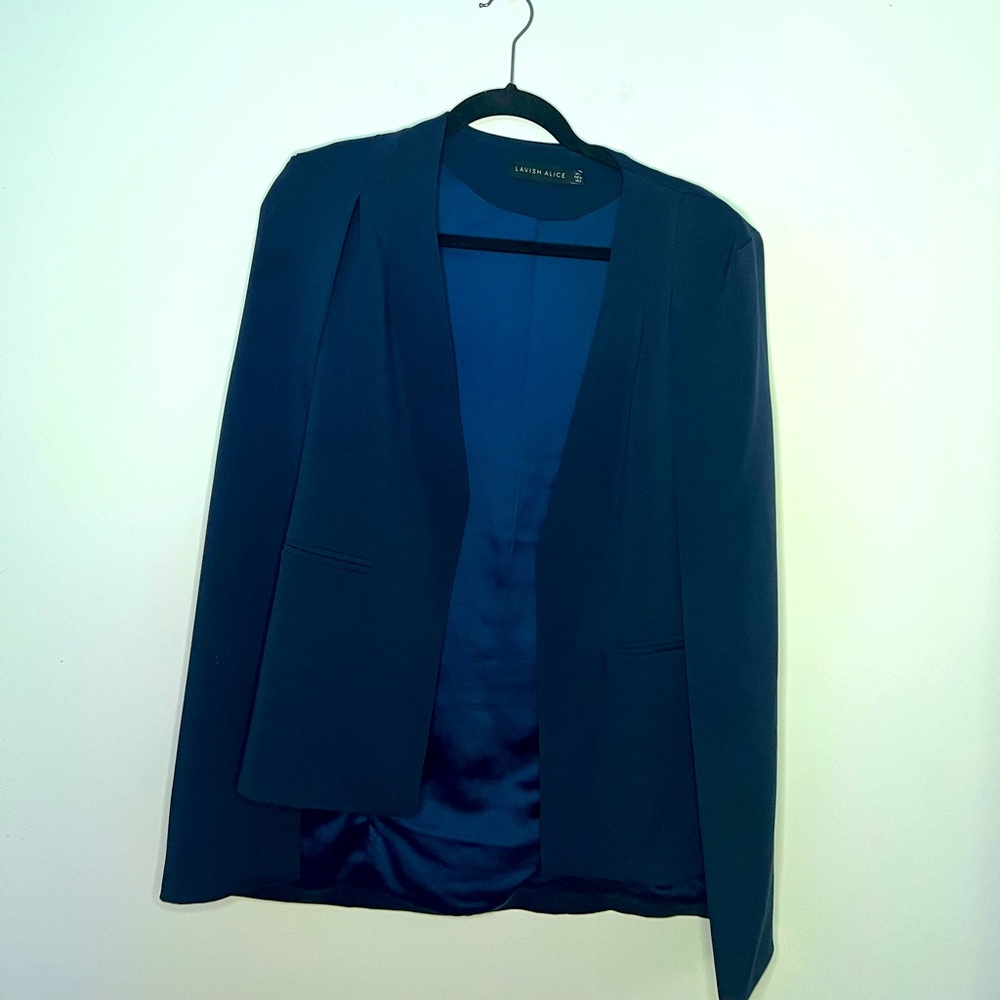 Blue Cape Blazer